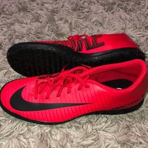 Nike Men's MercurialX Cleats Red/Black Size 9